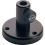 K&M table mount flange for 23850 desk arm stand (black)