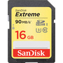 SanDisk 16GB Extreme UHS-I U3 SDHC Memory Card (Class 10)