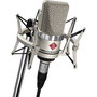 Neumann TLM-102 Large Diaphragm Studio Condenser Microphone (Studio Set, Nickel)