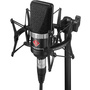 Neumann TLM-102 Large Diaphragm Studio Condenser Microphone (Studio Set, Black)