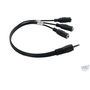 X-keys TRRS 3-Way Splitter