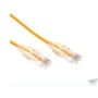 DYNAMIX 0.5M Cat6 Slimline Component Level UTP Patch Lead (Yellow)