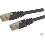 DYNAMIX 4M Cat5E UTP Patch Lead - Slimline Molding & Latch Down Plug (Black)
