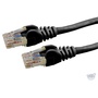DYNAMIX 3M Cat6 UTP Patch Lead - Slimline Snagless Molding (Black)