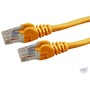 DYNAMIX 1M Cat6 UTP Patch Lead - Slimline Snagless Molding (Orange)