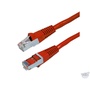 DYNAMIX 1.5M Cat6A STP 10G Patch Lead - Slimline Molding (Red)