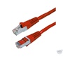 DYNAMIX 5M Cat6A STP 10G Patch Lead - Slimline Molding (Red)