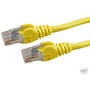 DYNAMIX Cat6 UTP Patch Lead - Slimline Snagless Molding (Yellow, 0.5 m)