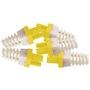 Platinum Tools Strain Reliefs for EZ-RJ45 CAT6 Connectors (50-Pack, Yellow)
