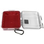 Pelican 1040 Micro Case (Red/Clear)