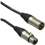 Pro Co Sound Excellines XLR Male to XLR Female Lo-z Microphone Cable (2x 24 Gauge) - 5'