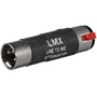 Pro Co Sound LMX In-Line Barrel XLR Mic to 1/4" Line Level Adapter