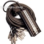 Pro Co Sound StageMaster Snake 20 Channel Stagebox to Fanout (16x Send + 4x XLR Male Return) (25')