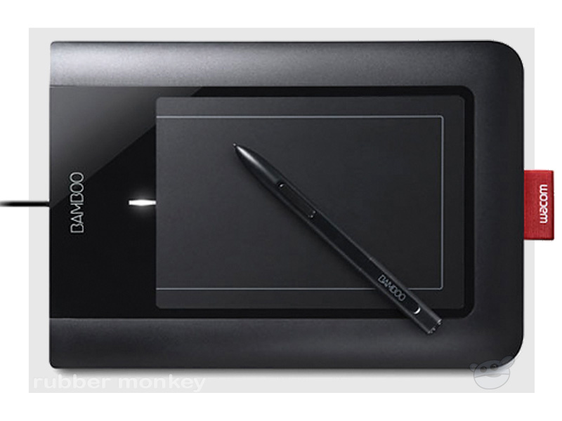 Wacom - CTL460 Bamboo Pen Digital Tablet