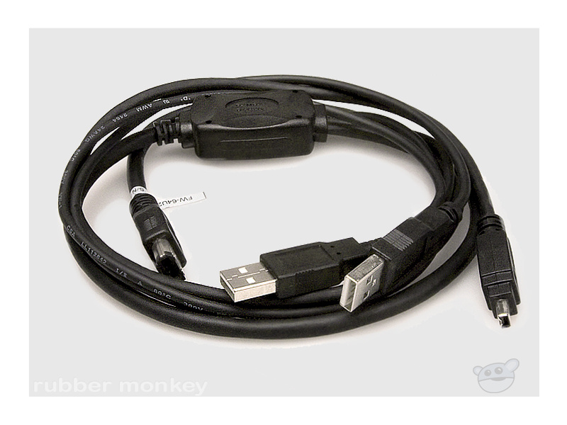 Hosa FW-64U2 FireWire 400 Cable 1m