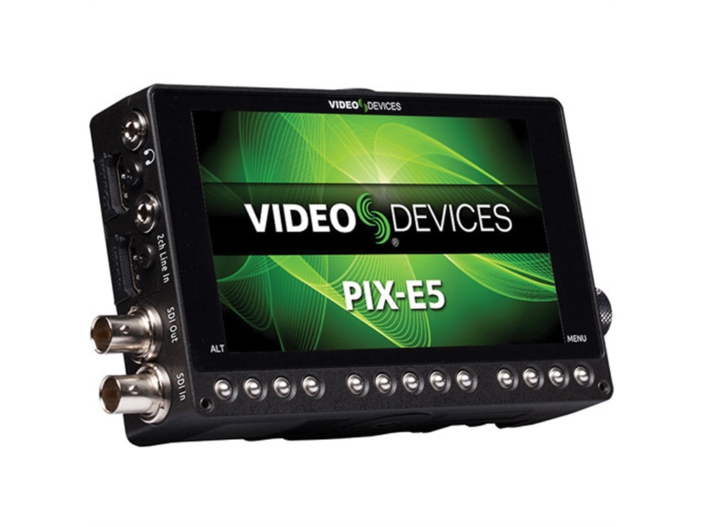 Video Devices PIX-E5 5" 4K Recording Video Monitor