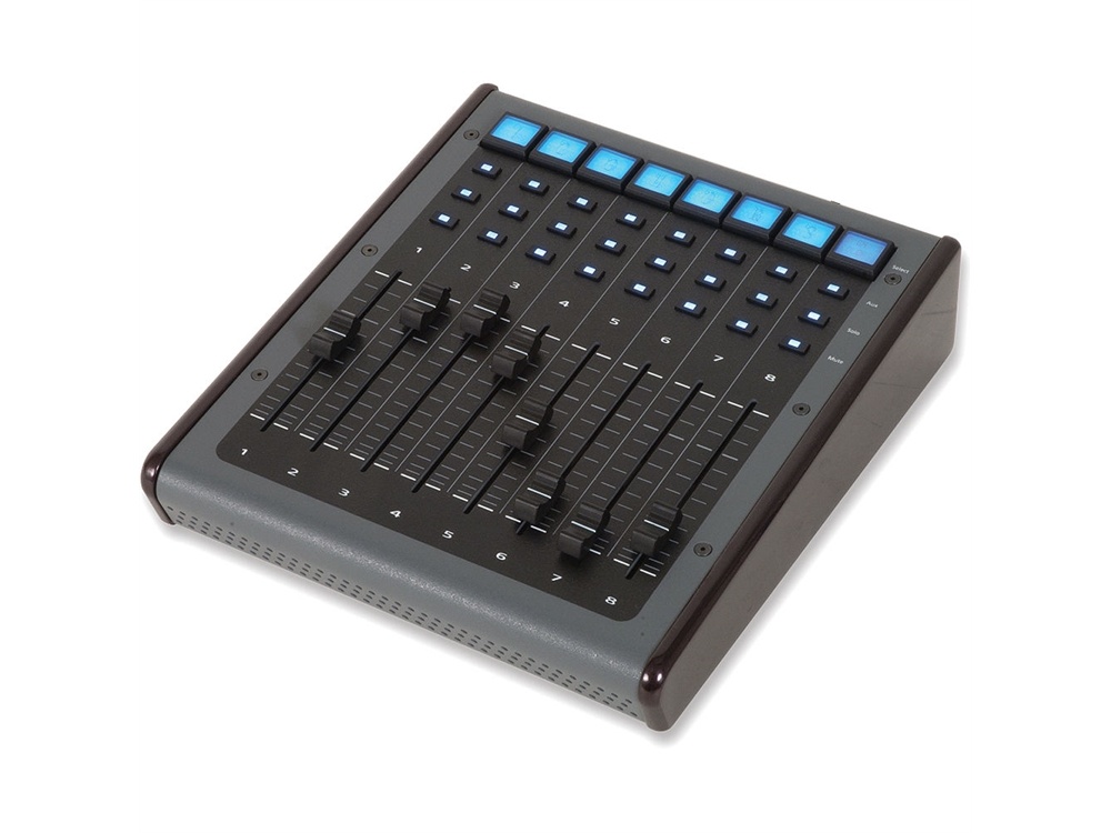 JLCooper Eclipse MXL Midnight 8-Channel Fader Expander with LCD Buttons (Black)