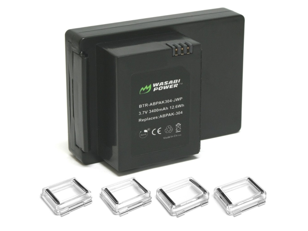 Wasabi Power Extended Battery for GoPro Hero3, Hero3+ (With backdoors)