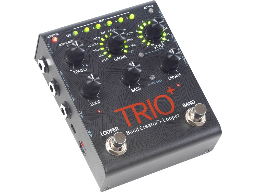 DigiTech TRIO+ Band Creator Pedal with Built-In Looper | NZ