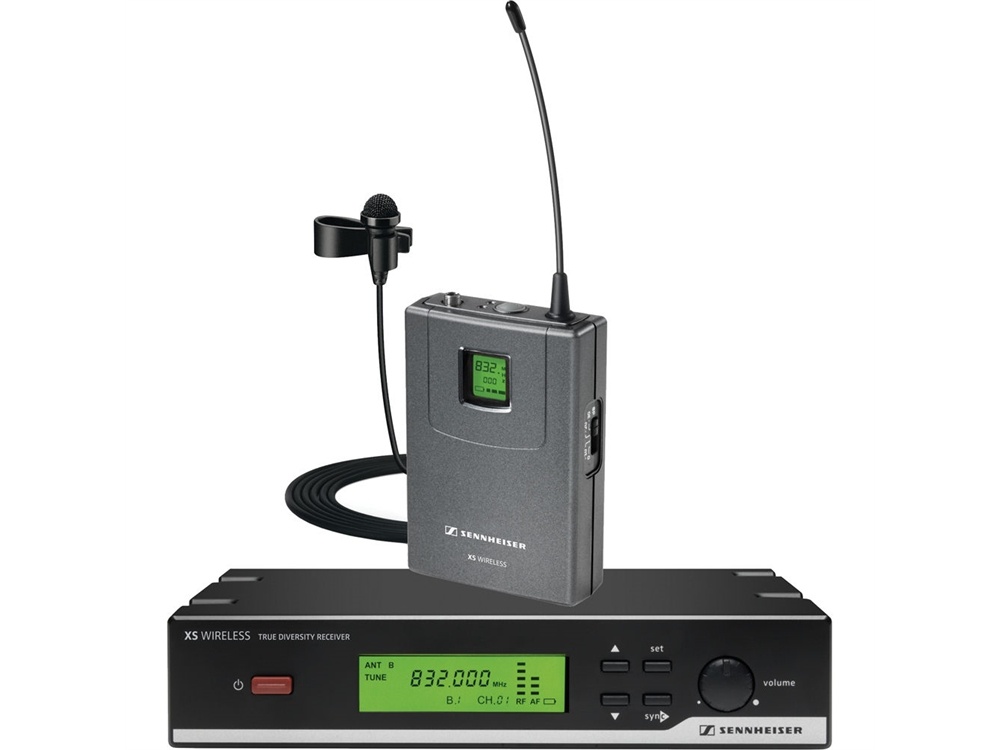 Sennheiser XSW 12 Presentation Set Wireless Lavalier Microphone System