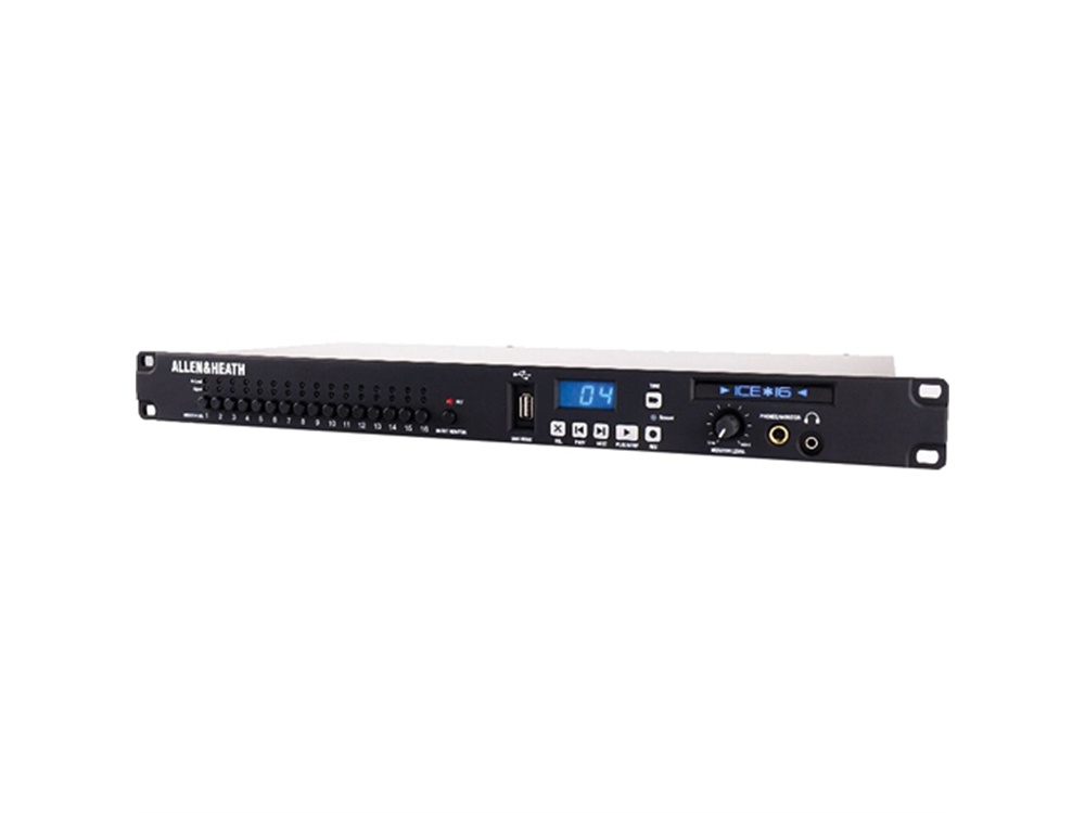 Allen & Heath ICE-16 USB Recorder and 16-Input /16-Output Audio Interface