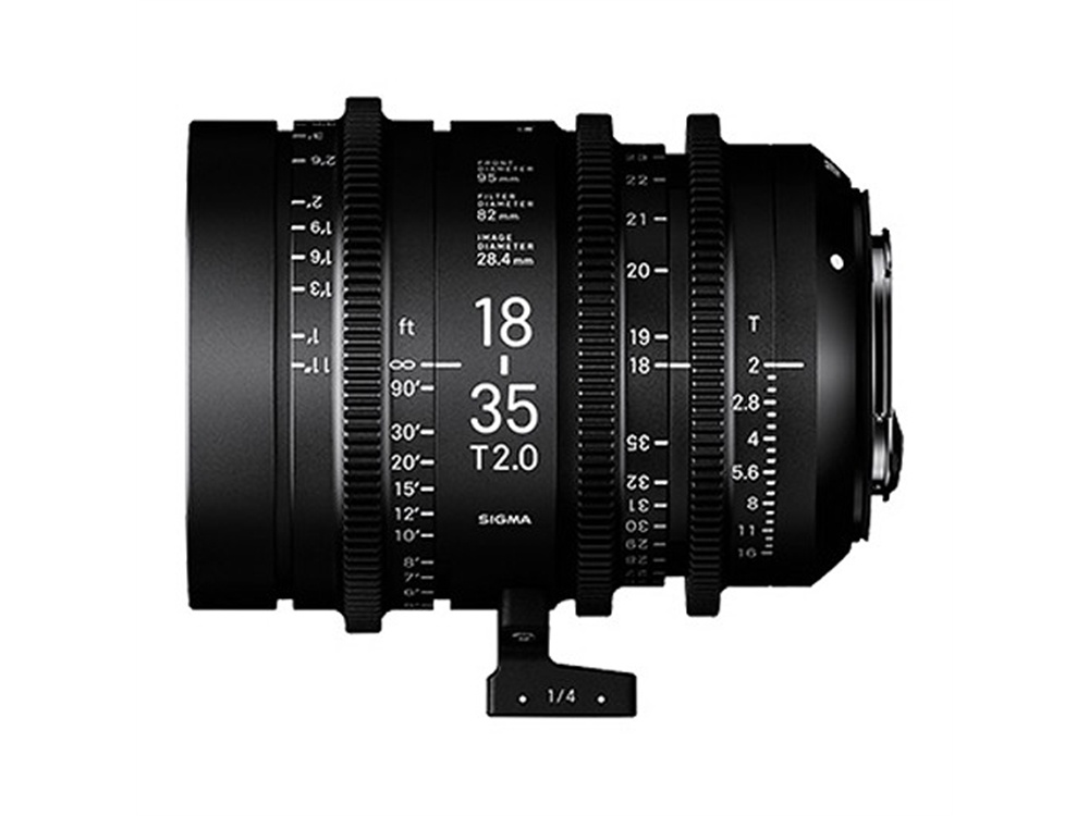 Sigma 18-35mm T2 Cine High-Speed Zoom Lens (Canon EF)