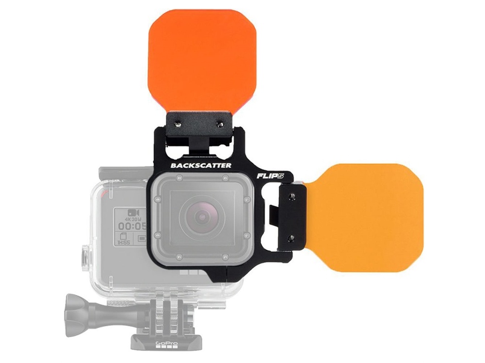 Flip Filters FLIP5 Two Filter System with Shallow, Dive, and Deep Filters for HERO 5, 4, 3+, 3