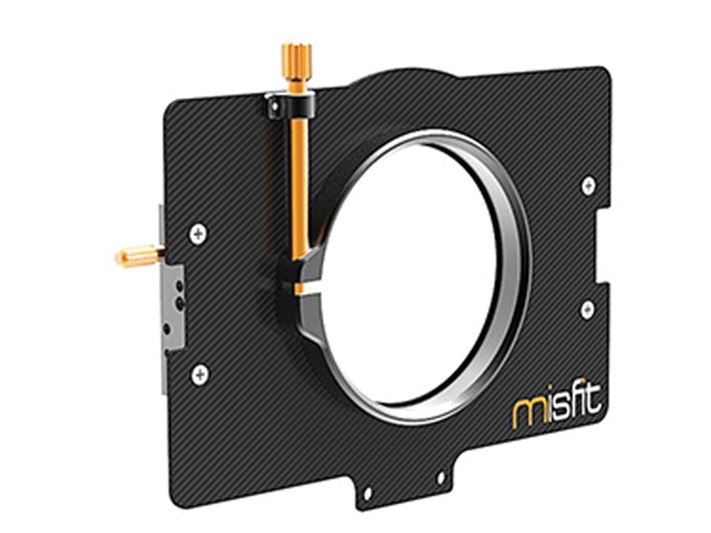 Bright Tangerine 80mm Clamp Lens Attachment for Misfit Matte Box