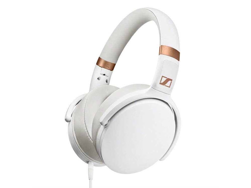 Sennheiser HD 4.30i Over-Ear Headphones with 3-Button Remote Mic (White)