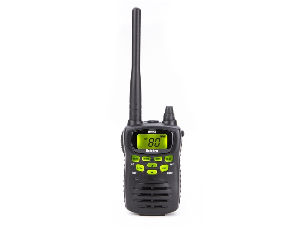 Uniden UH750 5W UHF-CB Handheld Radio