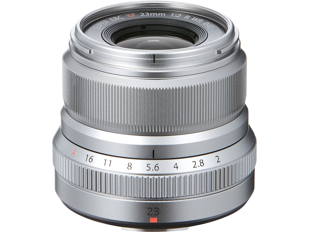 Fujifilm XF 23mm f/2 R WR Lens (Silver)