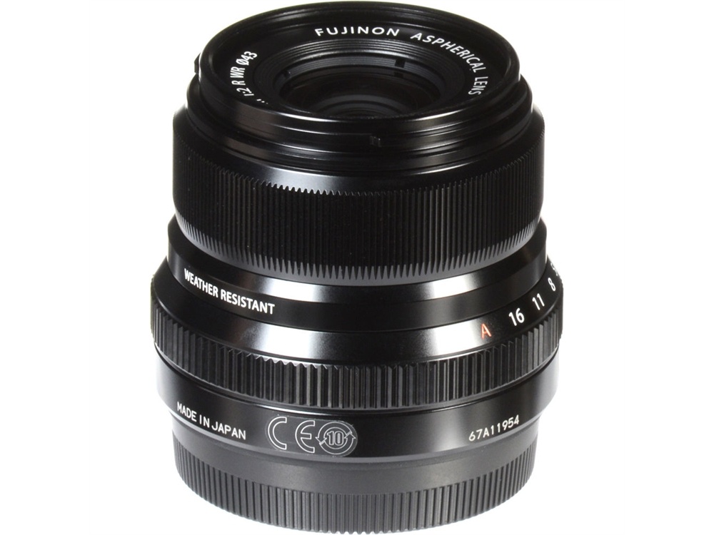 Fujifilm XF 23mm f/2 R WR Lens (Black) | Rubber Monkey | AU