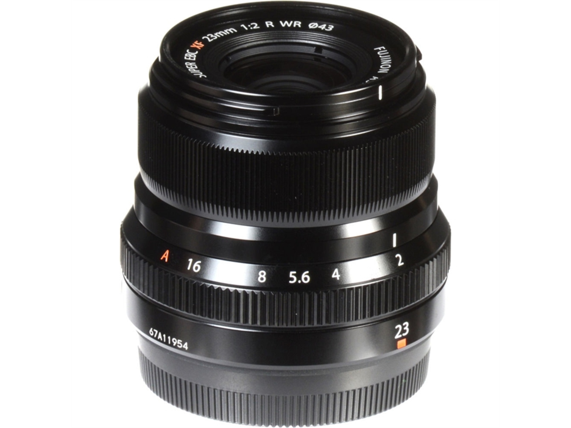 Fujifilm XF 23mm f/2 R WR Lens (Black) | Rubber Monkey | NZ