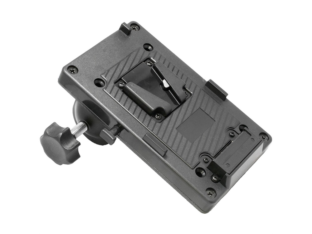 Cinegears 6-227 V-Lock Battery Plate with Universal Clamp