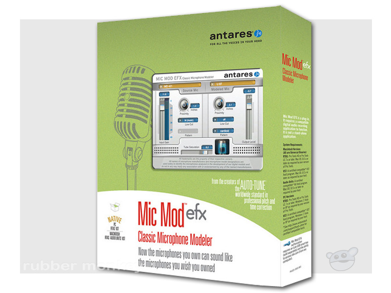 Antares Mic Mod EFX Classic Microphone Modeler