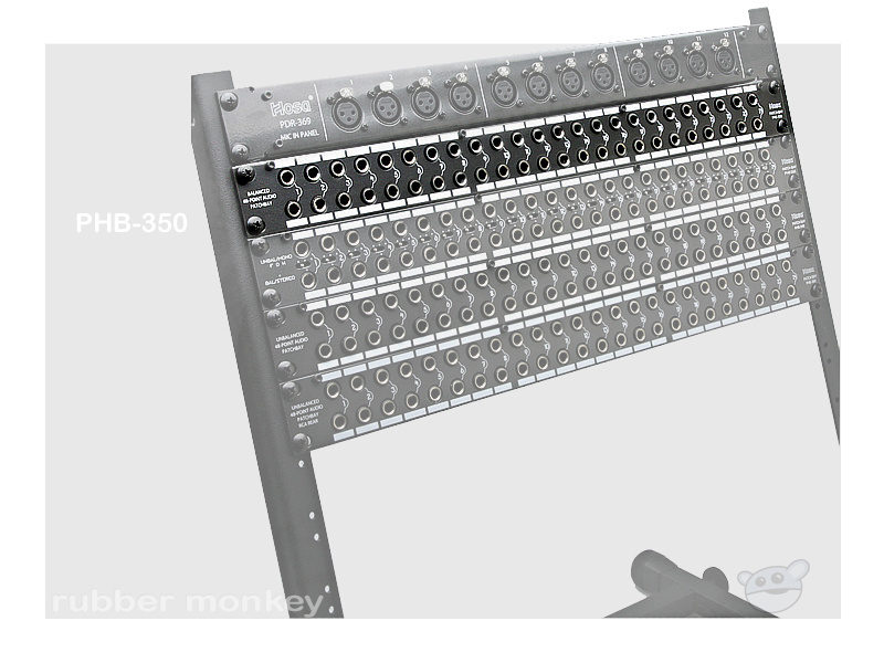Hosa PHB-350 48-point Patch Bay