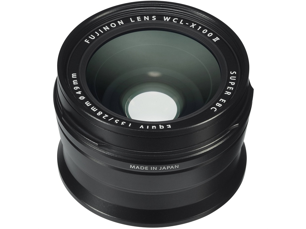 Fujifilm WCL-X100 II Wide Conversion Lens (Black)
