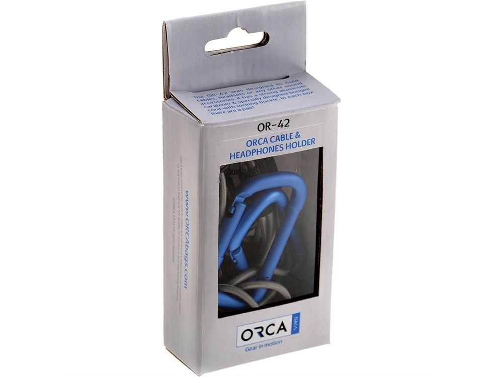 ORCA OR-42 Cable & Headphones Holder (Pair)