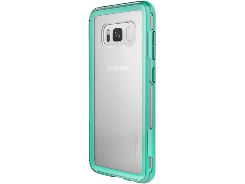 Pelican C29100 Adventurer Case for Samsung Galaxy S8 (Clear/Teal)