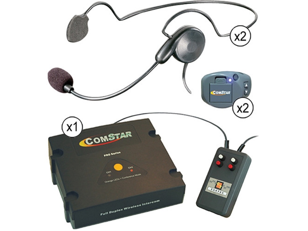 Eartec CPCYXTPLUS-2 XT-Plus Com-Center with Interface Module and 2 Cyber Headset Kit