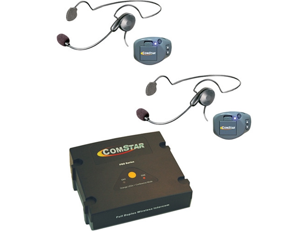 Eartec CPKCYB-2 ComPAK Com-Center and Cyber Headset System (2 Piece)