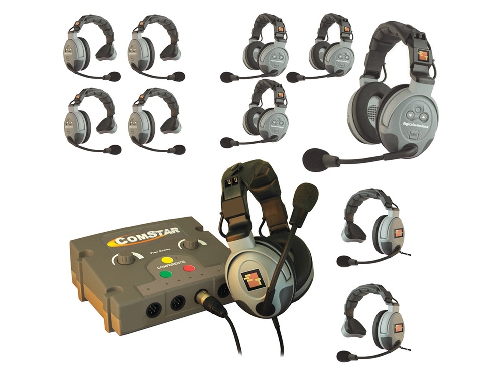 Eartec FLEX-11 COMSTAR Flex Max Series 11-User Full Duplex Intercom System