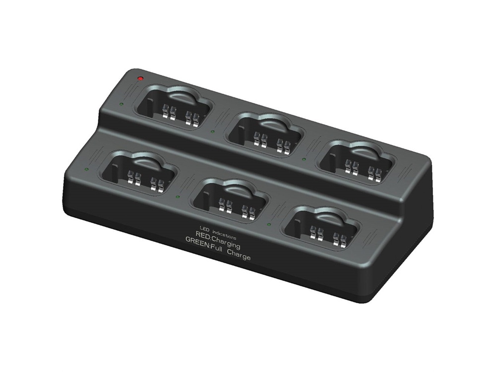 Eartec SCLICH 6 Port Charging station for SC 1000 Radio (Li-Ion)