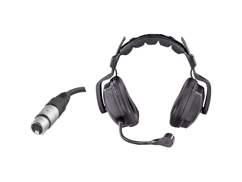 Eartec UD5XLR/F Ultra Double Around-Ear Intercom Headset (5-Pin XLR-F)