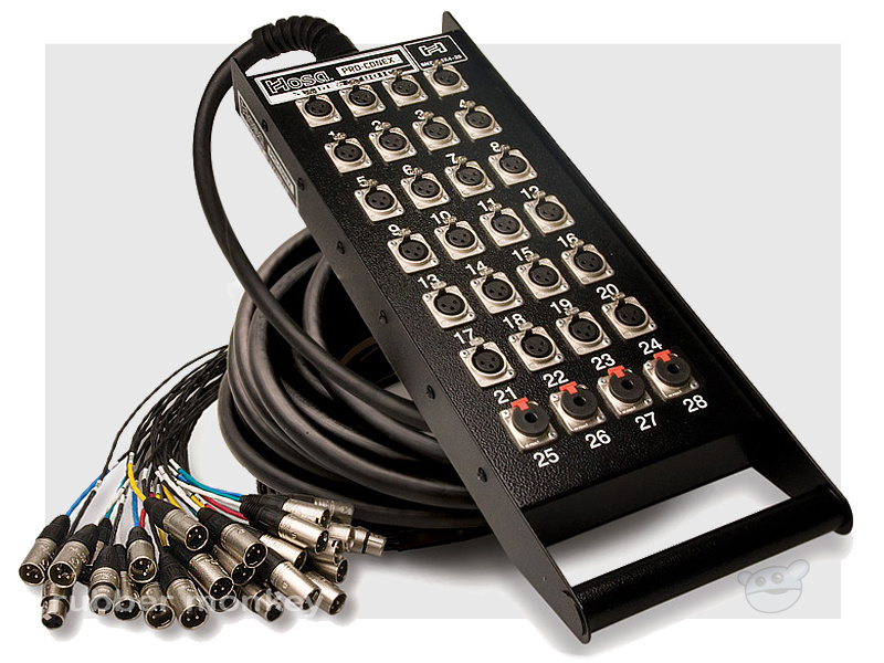 Hosa SH-24X4-100 Stage Box Snake 100ft