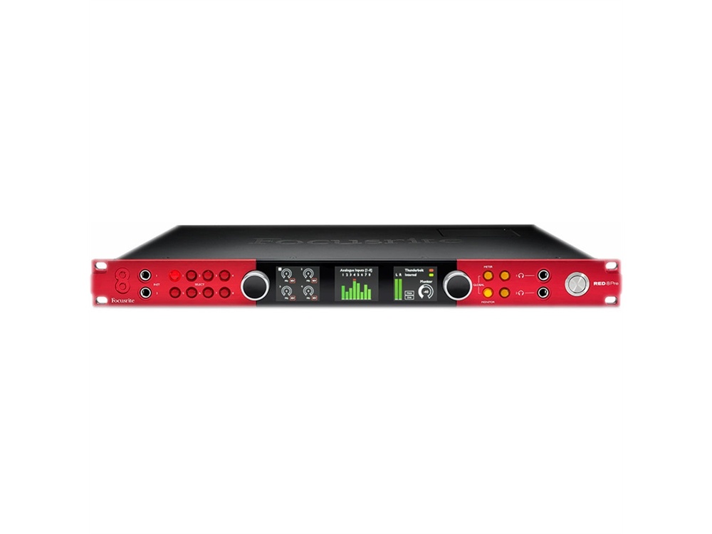 Focusrite Red 8Pre Audio Interface with Thunderbolt 2, Pro Tools & Dante Connectivity