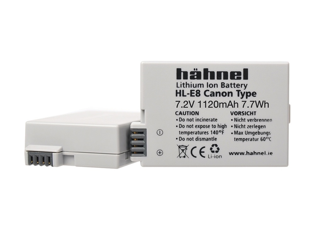 Hahnel HL-E8 Canon LP-E8 Compatible Battery