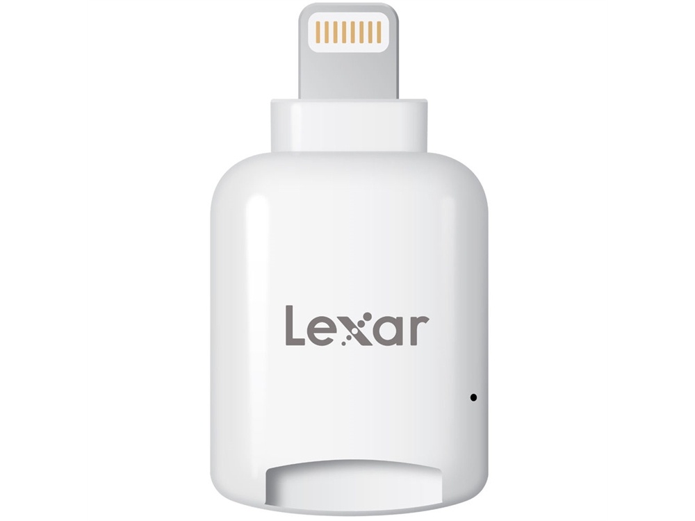 Lexar microSD Memory Card Reader with Lightning Connector
