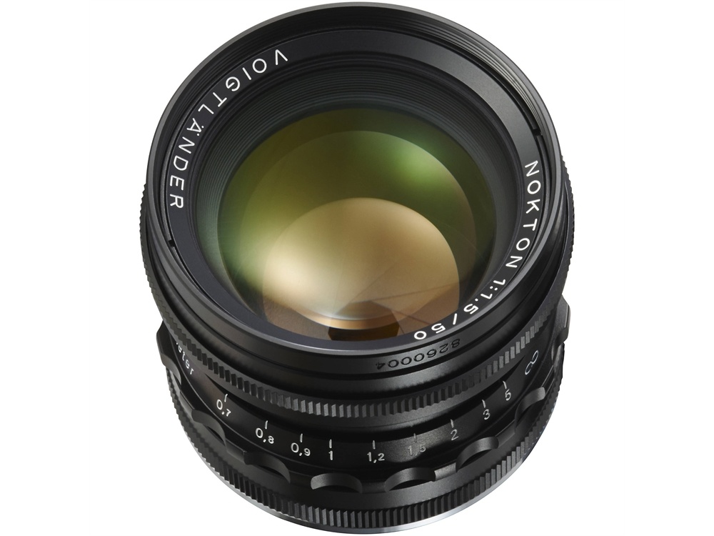 Voigtlander Nokton 50mm f/1.5 Aspherical Lens (Black)