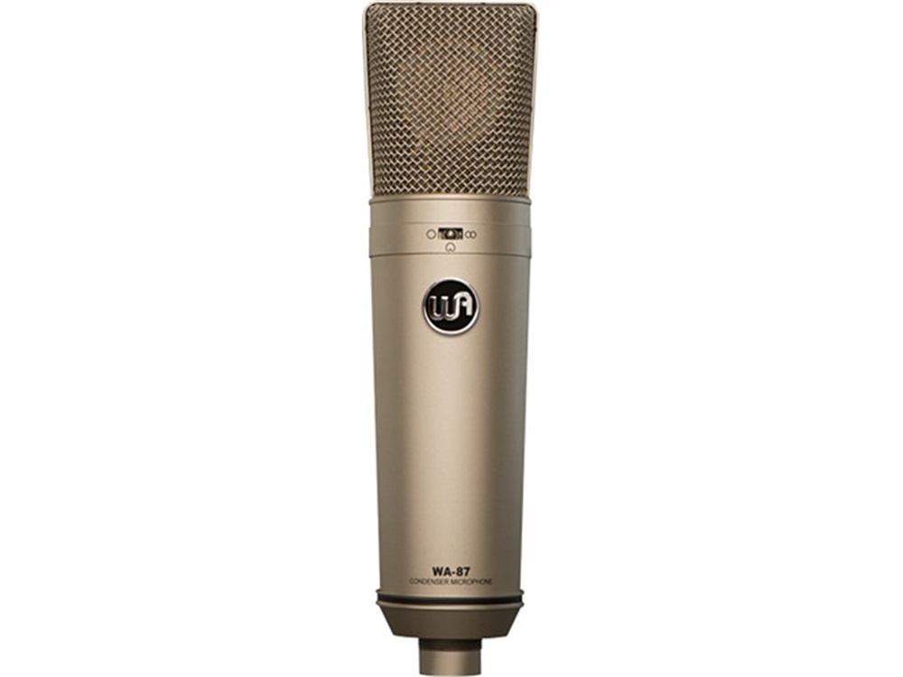 Warm Audio WA-87 Multi-Pattern Condenser Microphone (Nickel)